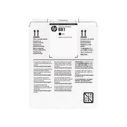 HP 881 5-LTR BLACK LATEX INK CARTR.