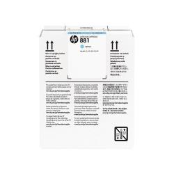 HP 881 5-LTR LT CYAN LATEX INKCARTR