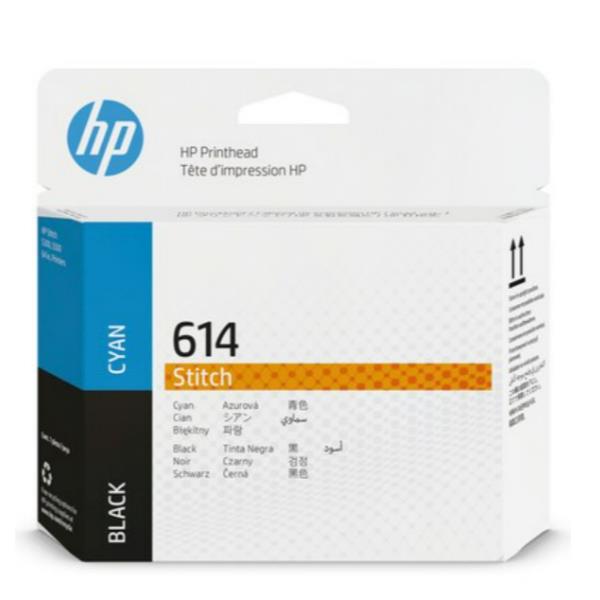 HP 614 CYAN/BLACK STITCH PRINTHEAD