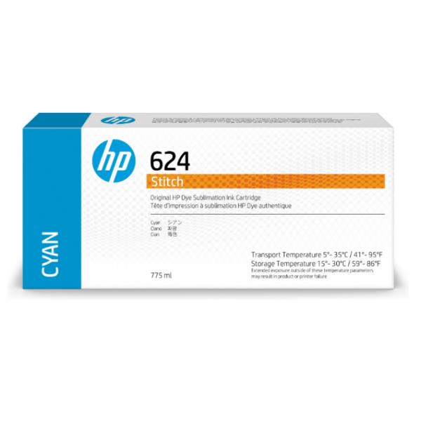 HP 624 775ML CYAN DYE SUBLIMATION