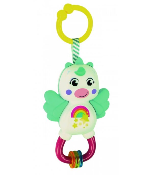 RATTLES TEETHING UNICORN