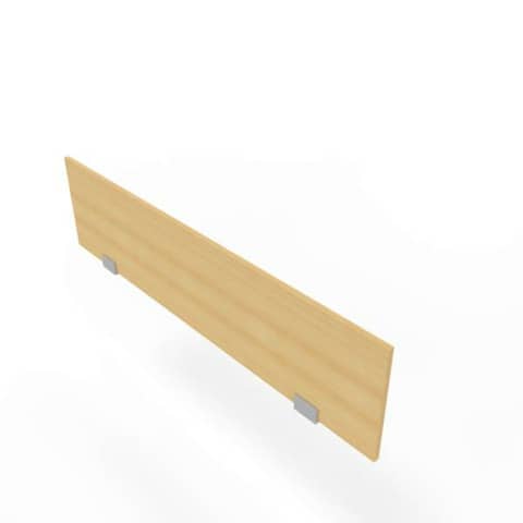 Pannello divisorio in melaminico faggio per bench 140xH.35 cm linea Practika Quadrifoglio - CODB140-FA