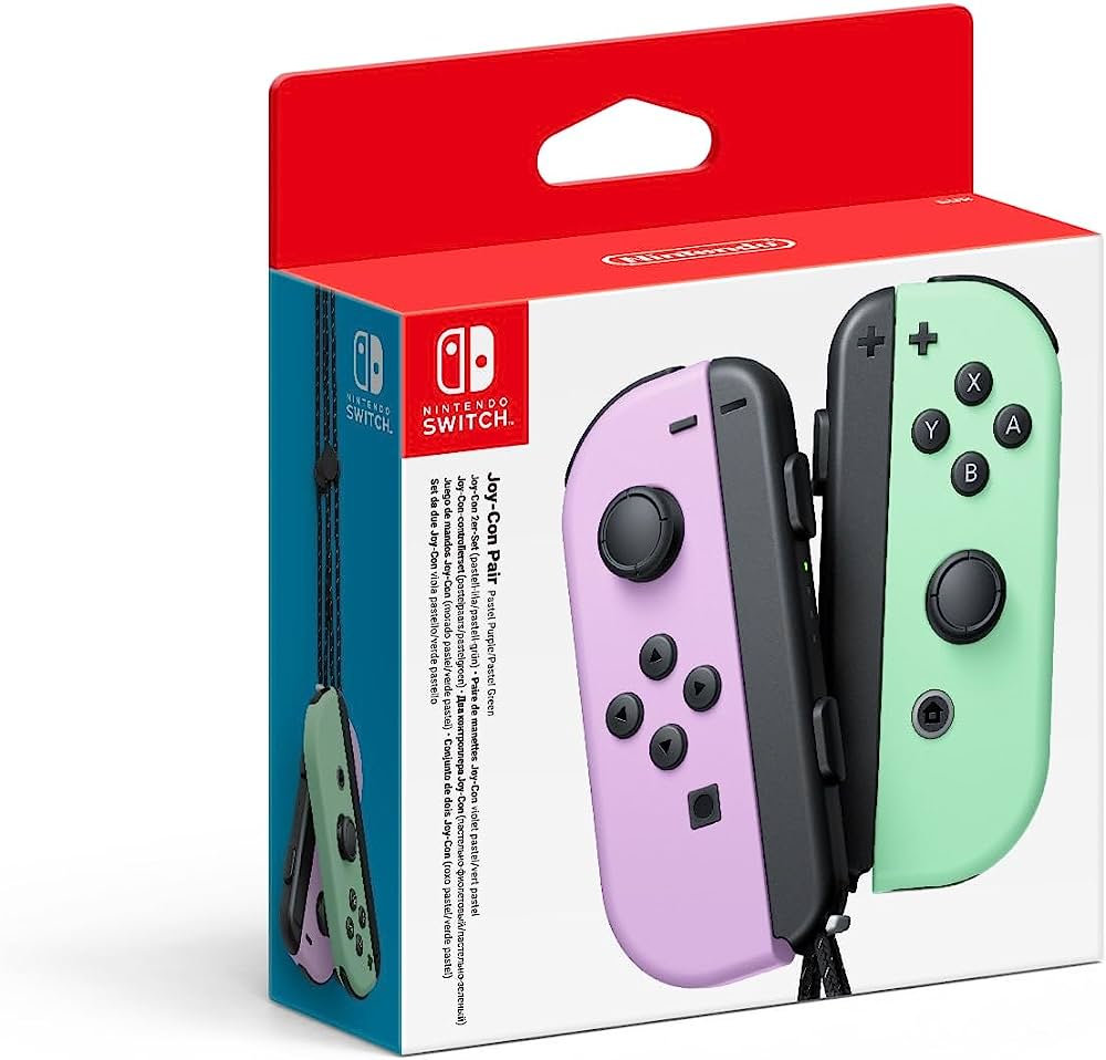 HAC COPPIA DI JOY-CON VIOLA E VERDE