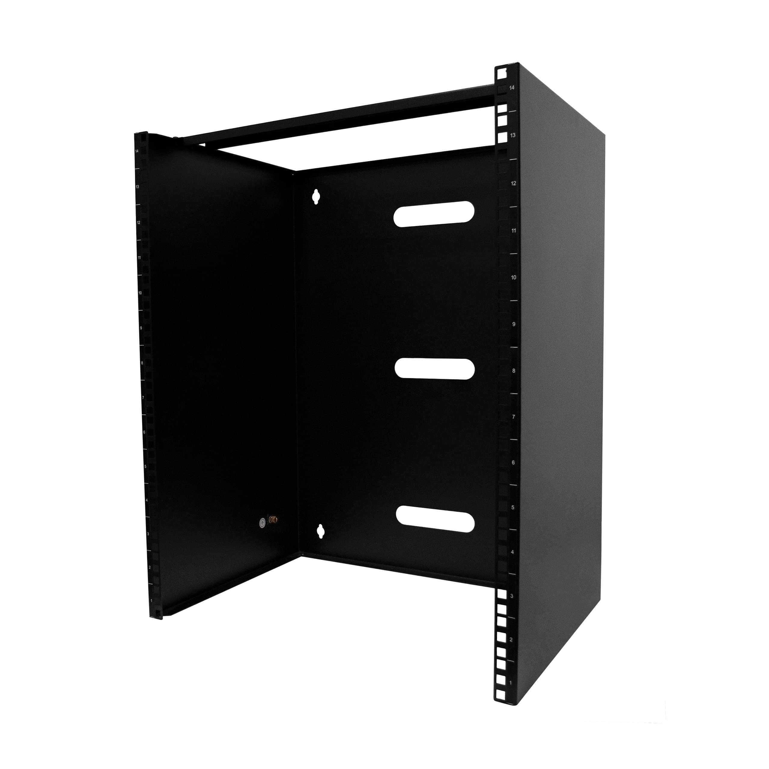 14U WALL MOUNT RACK 14 DEEP FOR