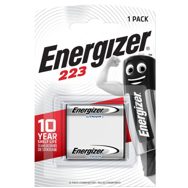 Pila 223 Photo Lithium – 3V – Energizer Specialistiche – conf. 1 pezzo