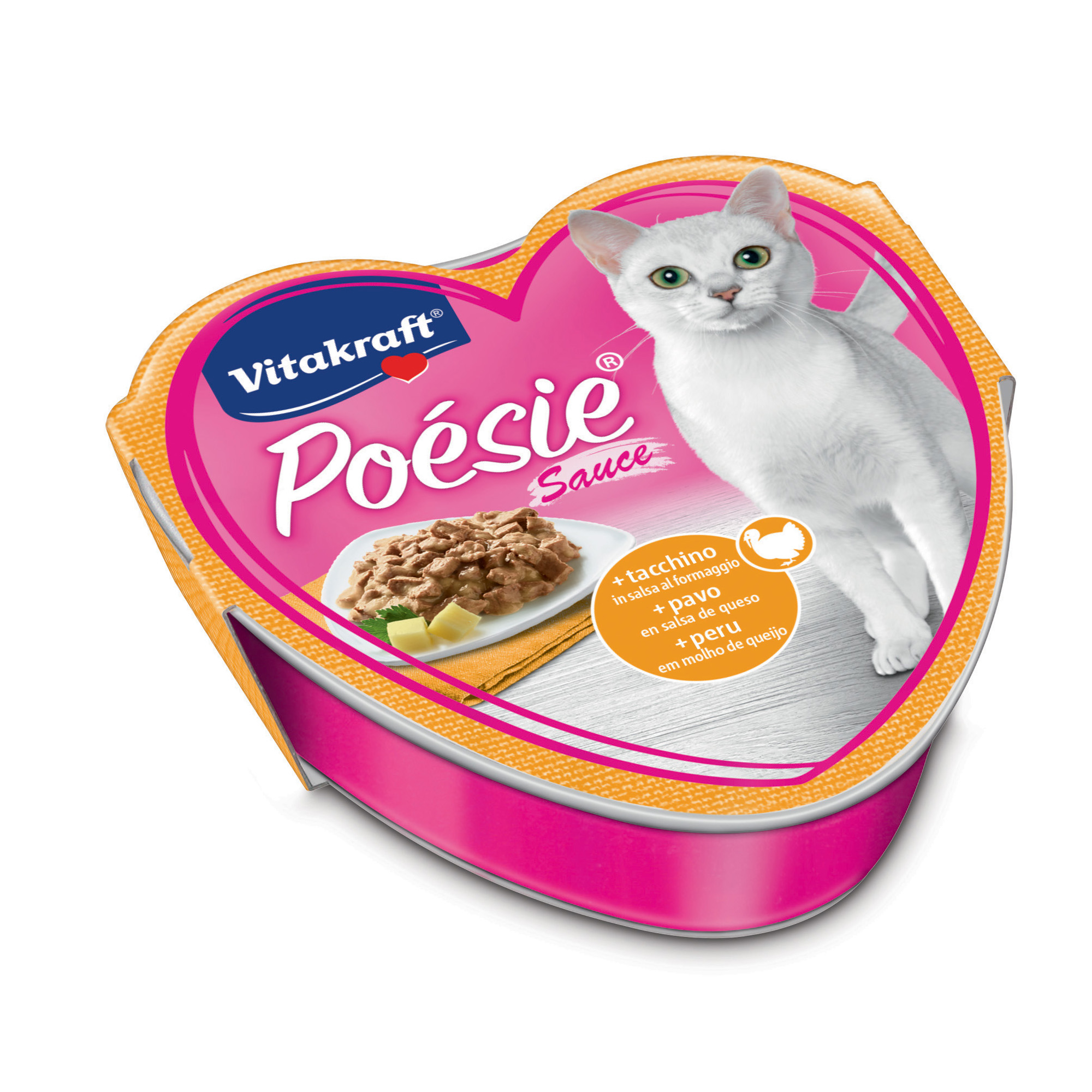 PoE'sie per gatti - gusto tacchino e formaggio - 85 gr - Vitakraft