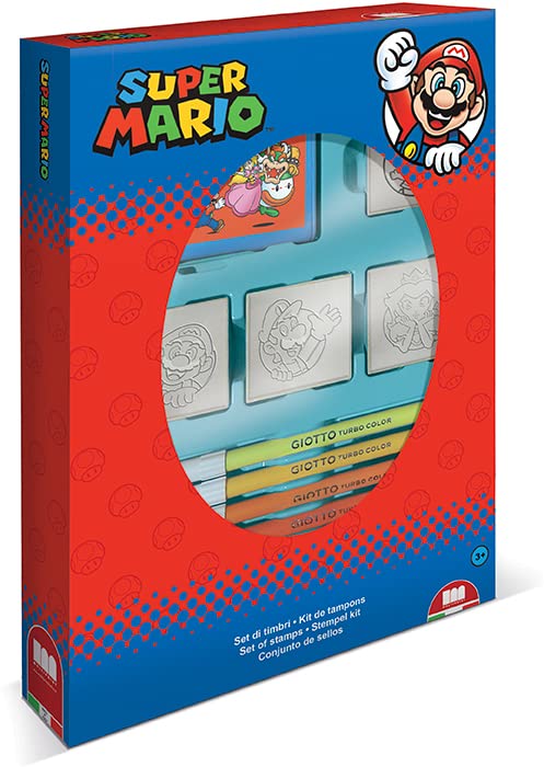 BOX 4 TIMBRI - SUPER MARIO BROS