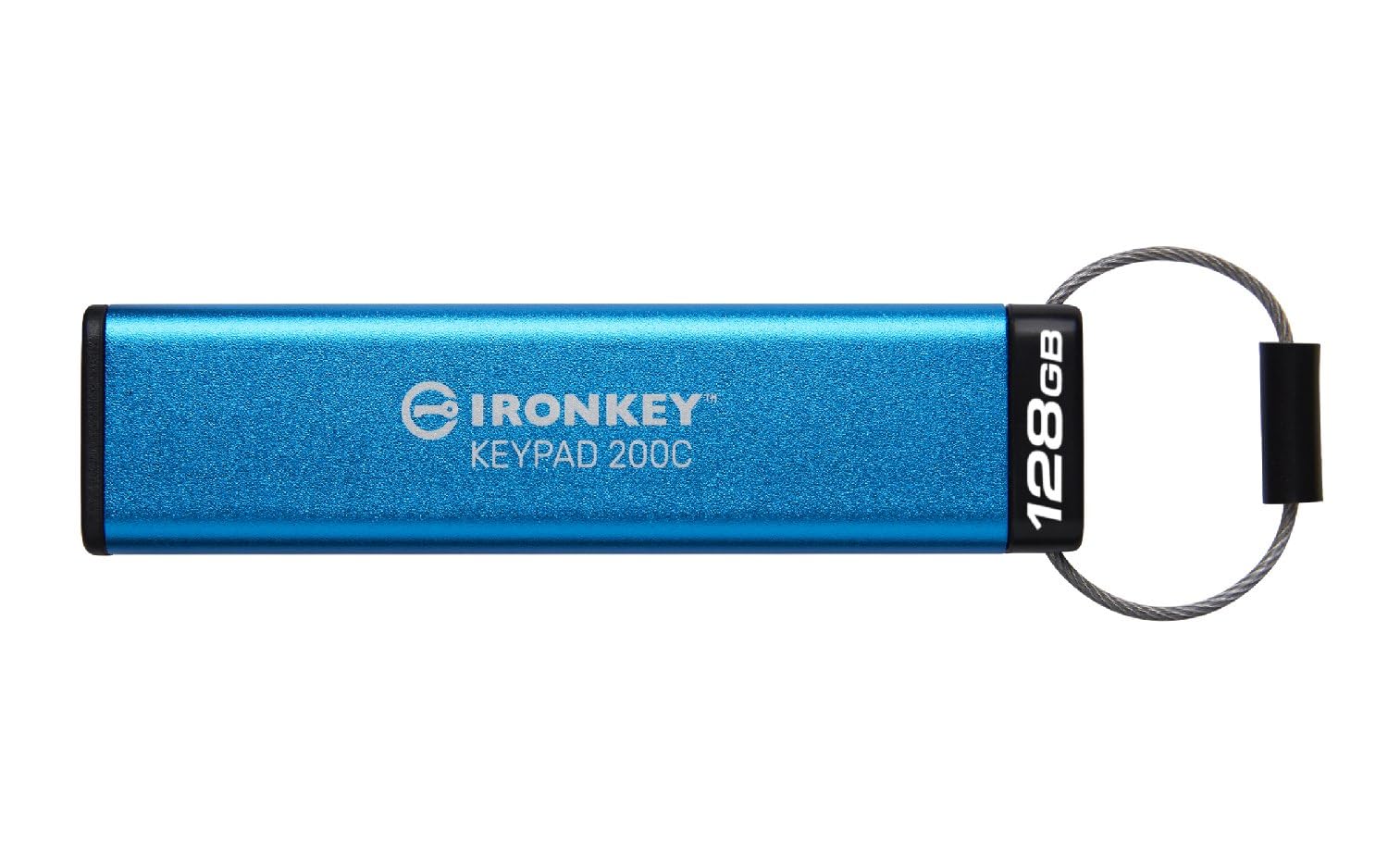 128GB USB-C IRONKEY KEYPAD 200C