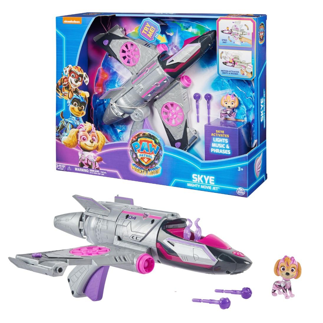 PAW PATROL MIGHTY JET DLX SKYE