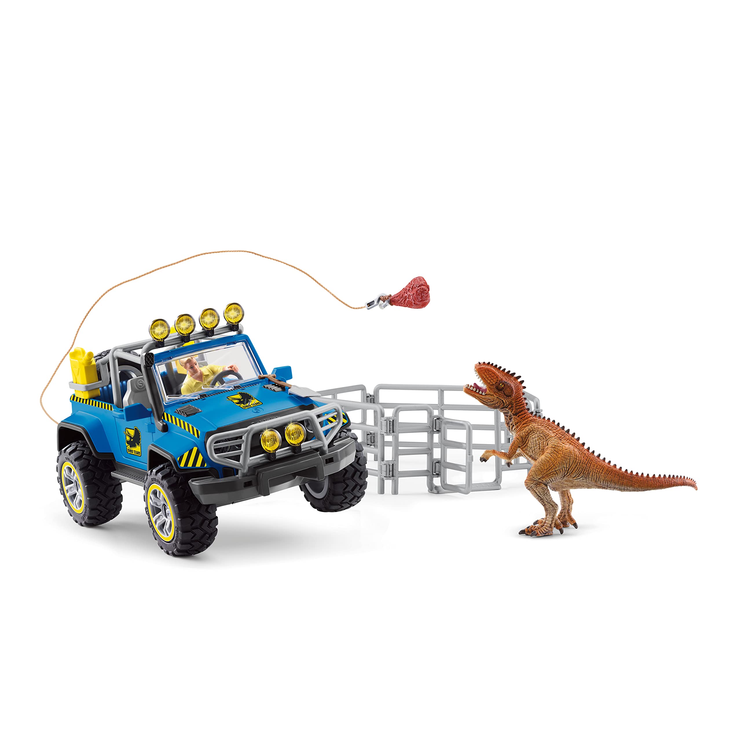 VEICOLO 4X4 CON DINOSAURO