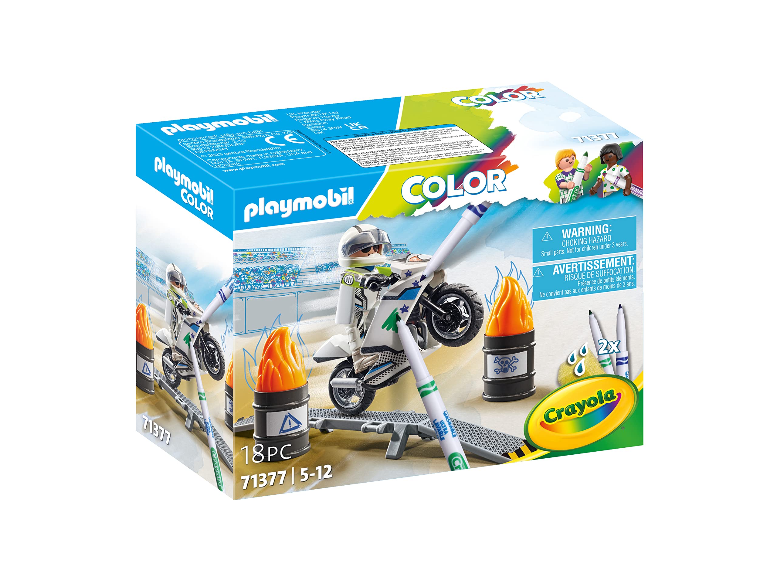 PLAYMOBIL COLOR: MOTO DA CORSA