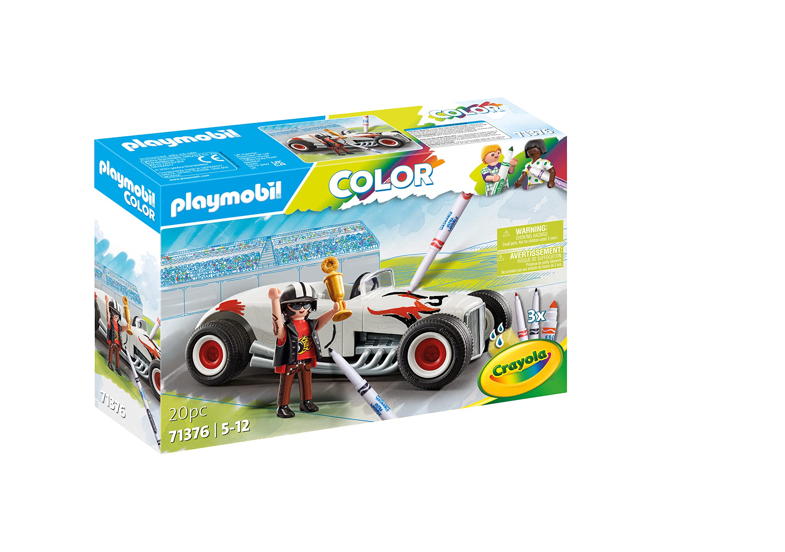 PLAYMOBIL COLOR: AUTO DA CORSA