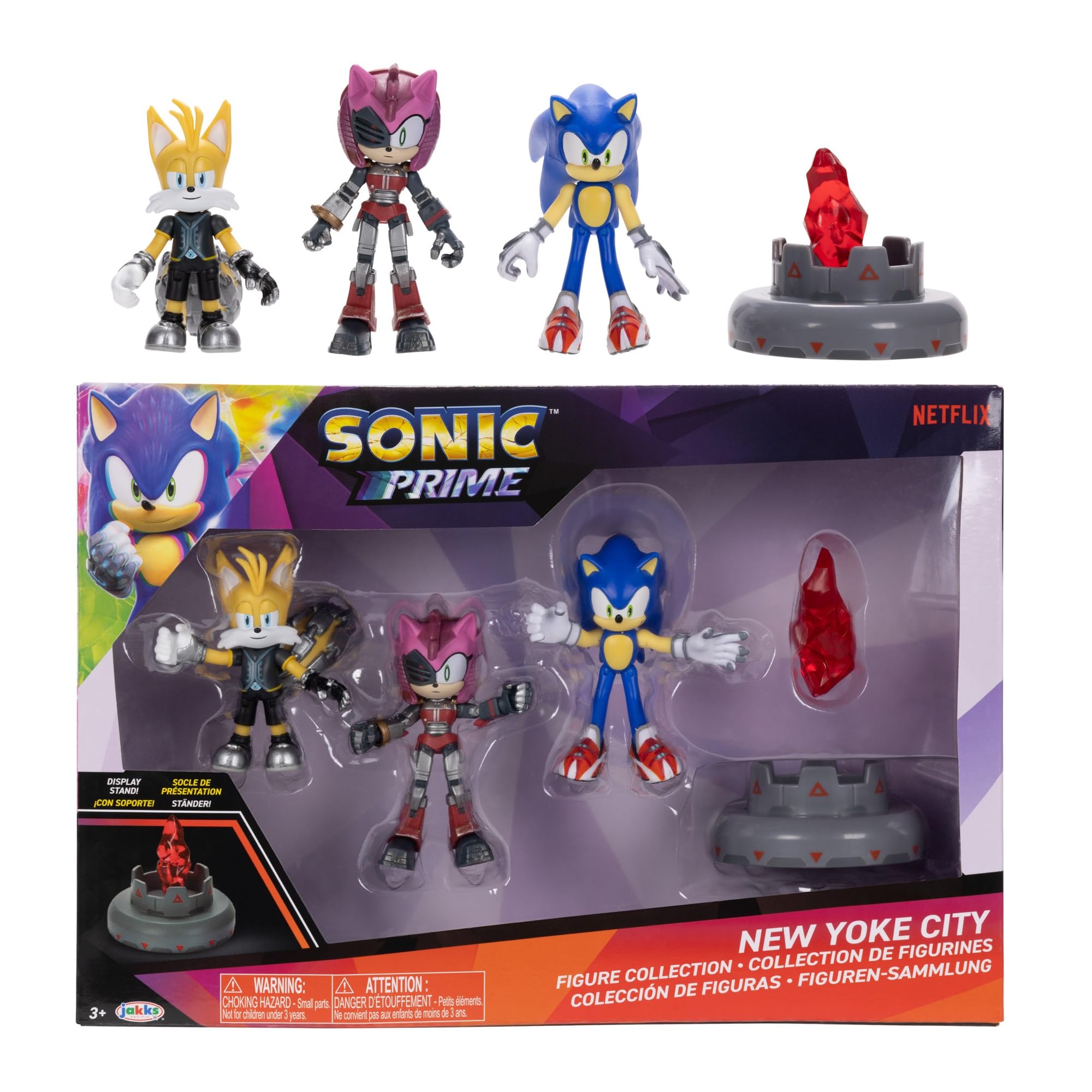 SONICPRIME - PACKPERSONAGGI 6CM