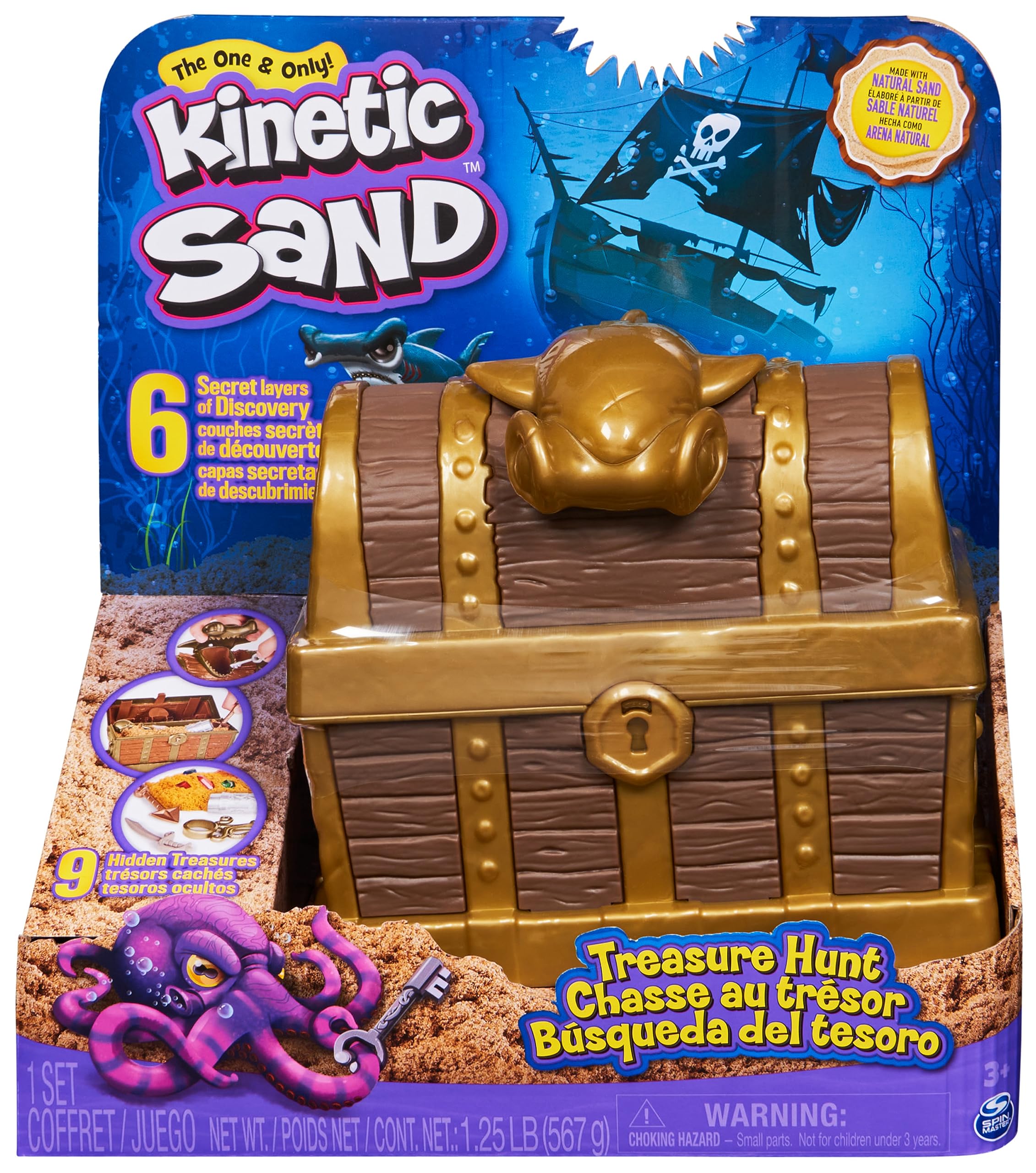 KINETIC SAND CACCIA AL TESORO