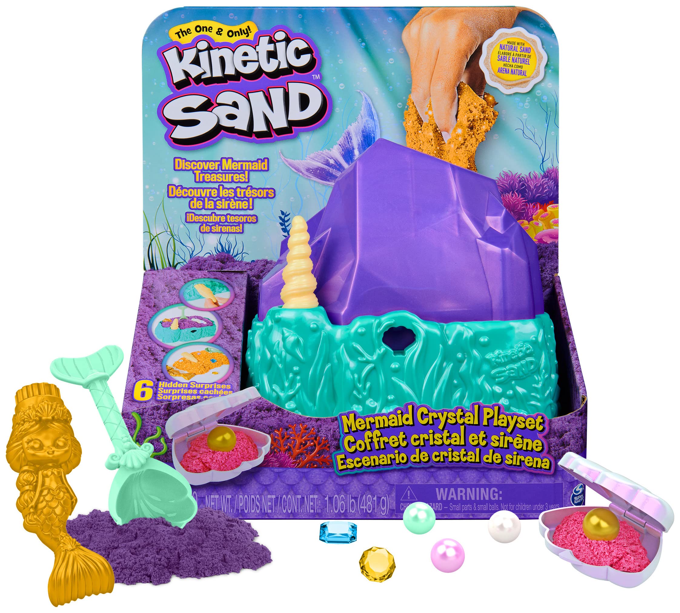 KINETIC SAND CRISTALLO SIRENETTA