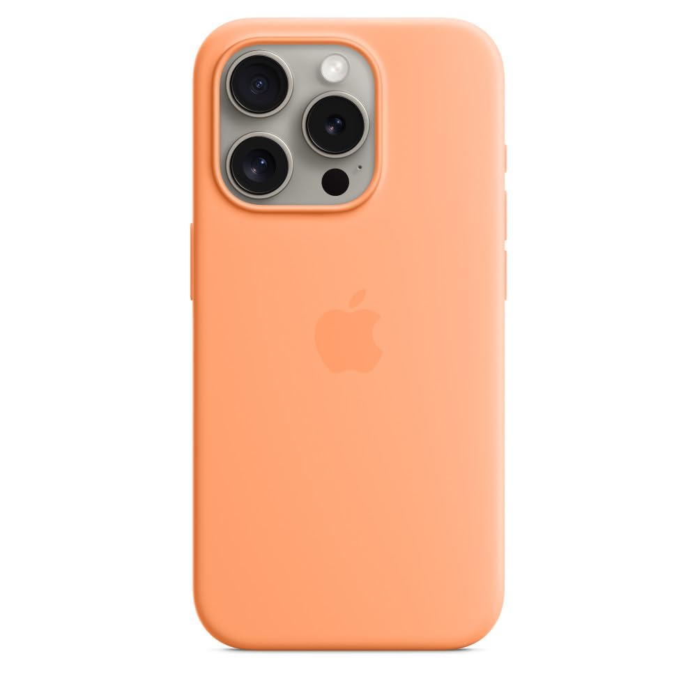 IPHONE 15 PRO SI CASE ORANGE SORBET