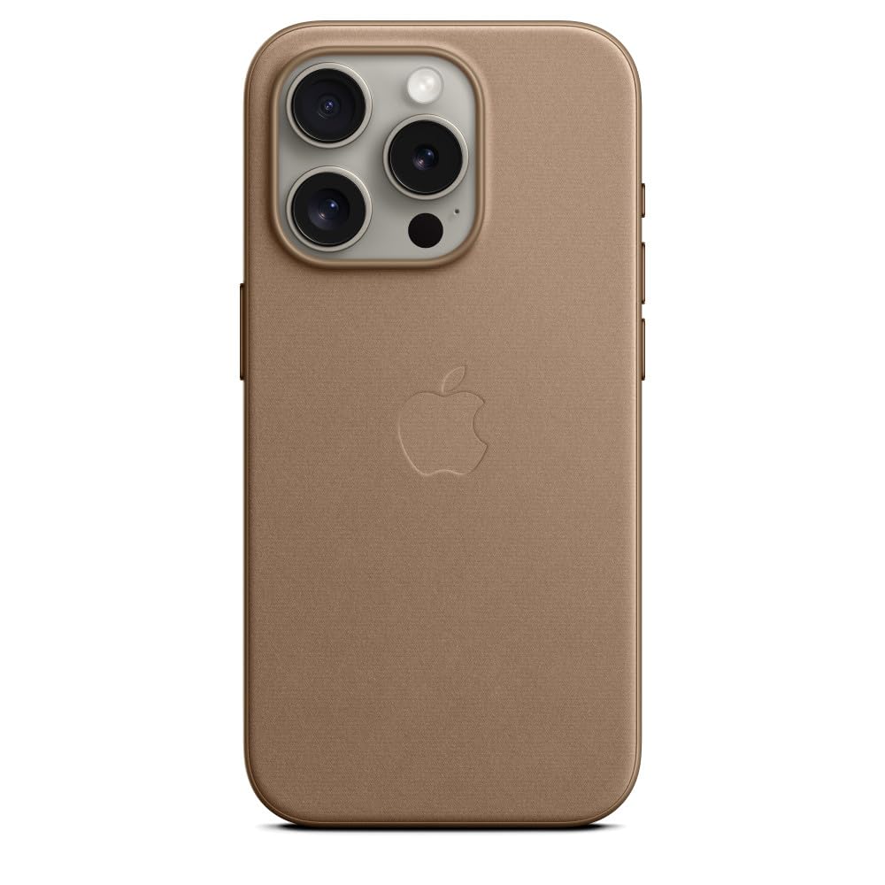 IPHONE 15 PRO FINEWOVEN CASE TAUPE