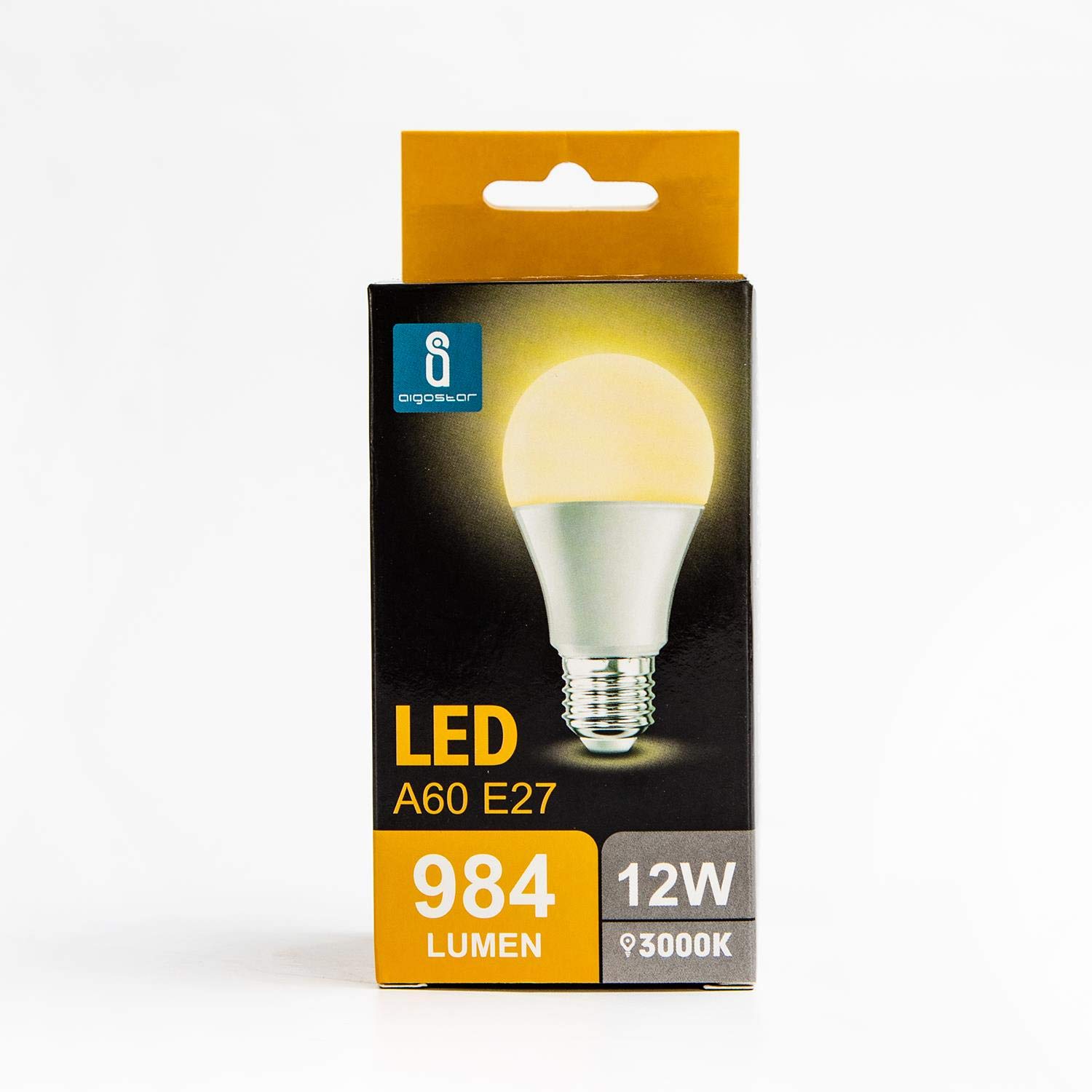 Lampadina LED A60 E27 12W - 1170 lumen Aigostar luce calda