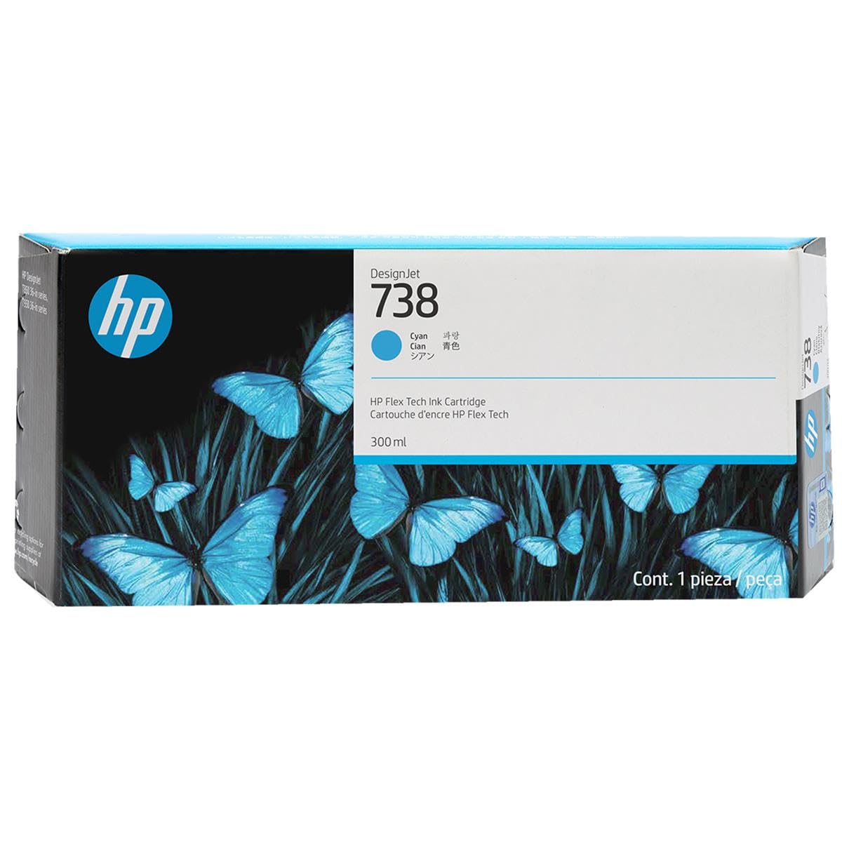 738 300-ML CYAN DESIGNJET INK