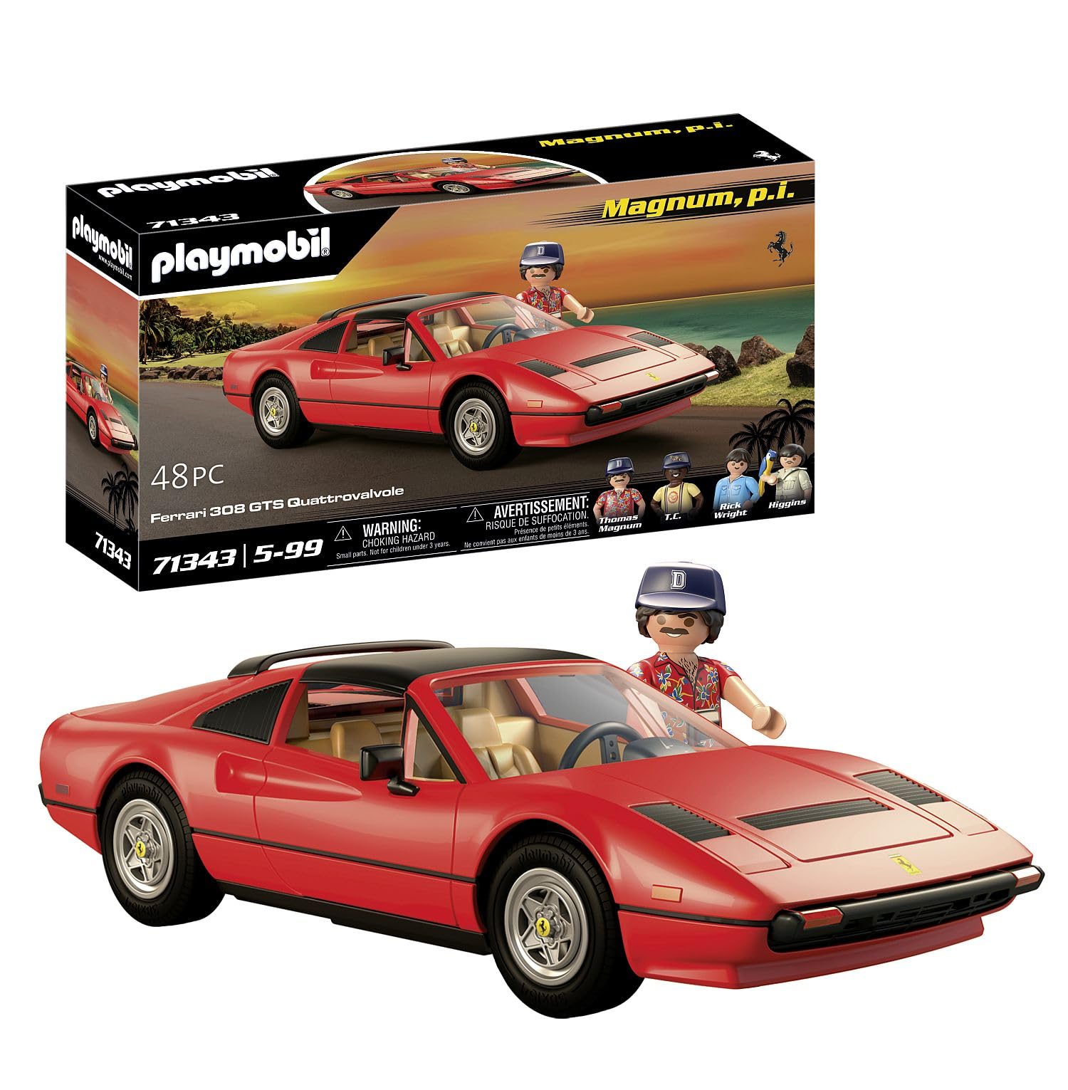 MAGNUM P.I.  FERRARI 308 GTS 4V