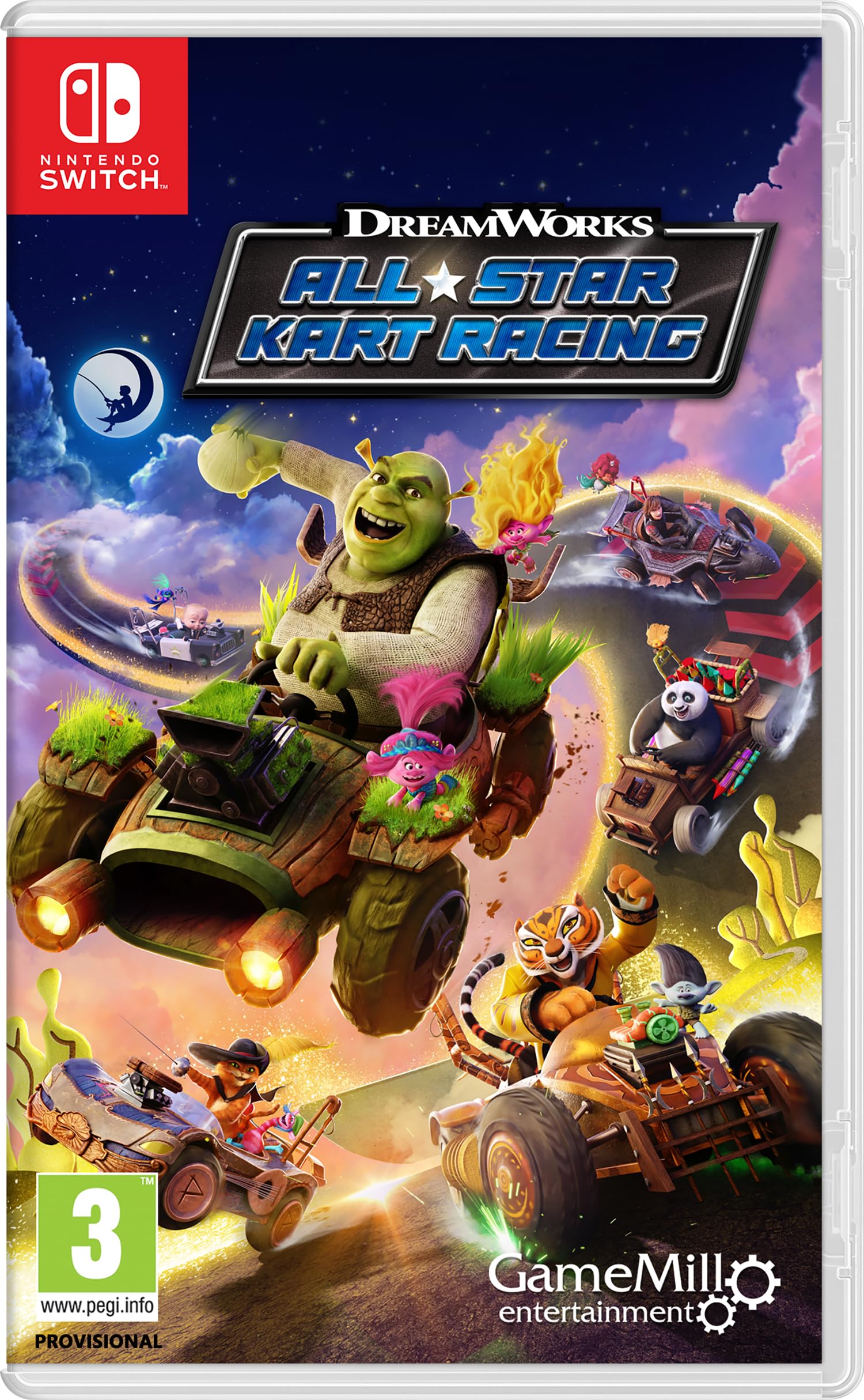 DREAMWORKS ALL-STAR KART RAC SWITCH