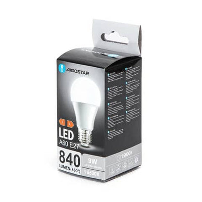 Lampadina LED G45 E27 9W - 840 lumen Aigostar luce calda