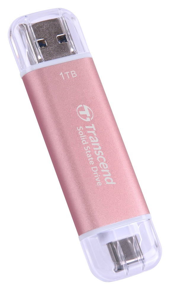 1TB EXTSSD USB10GBPS TYPE C/A PINK