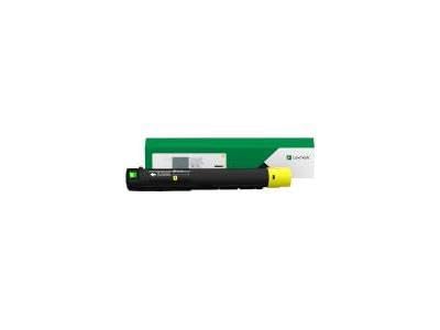 LXK CX930  931 YEL 5K TONER CART