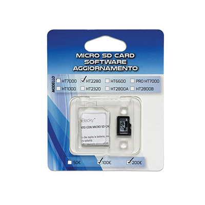 MICRO SD CARD AGGIORNAMENTO SOFTWARE HT2280