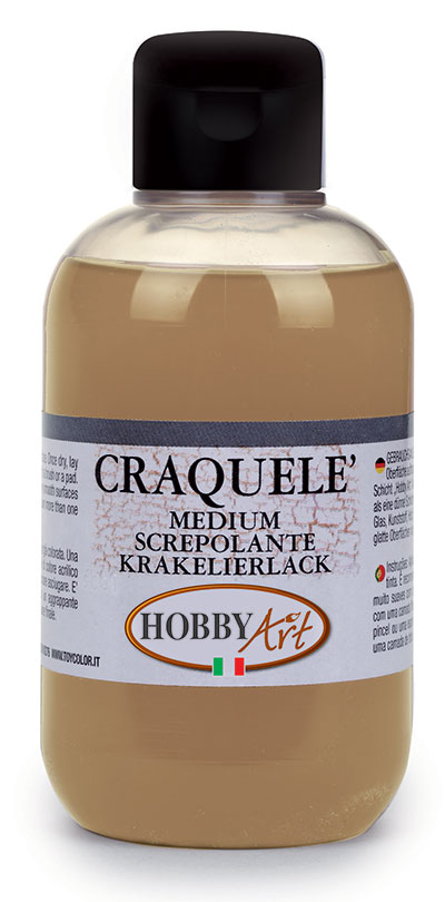 SCREPOLANTE CRAQUEL� HOBBY ART MEDIUM 250 ML