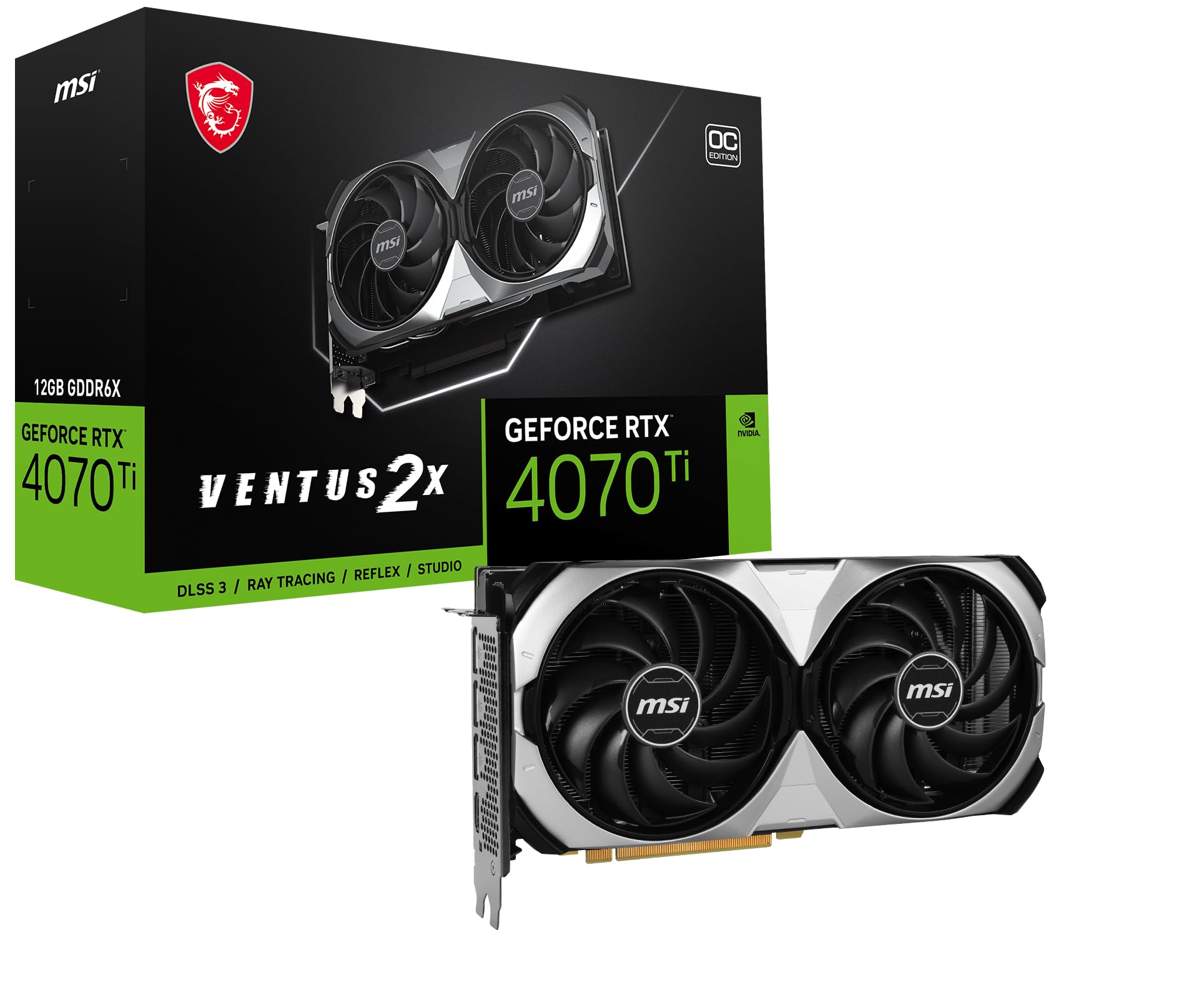 RTX 4070 TI VENTUS 2X 12G OC