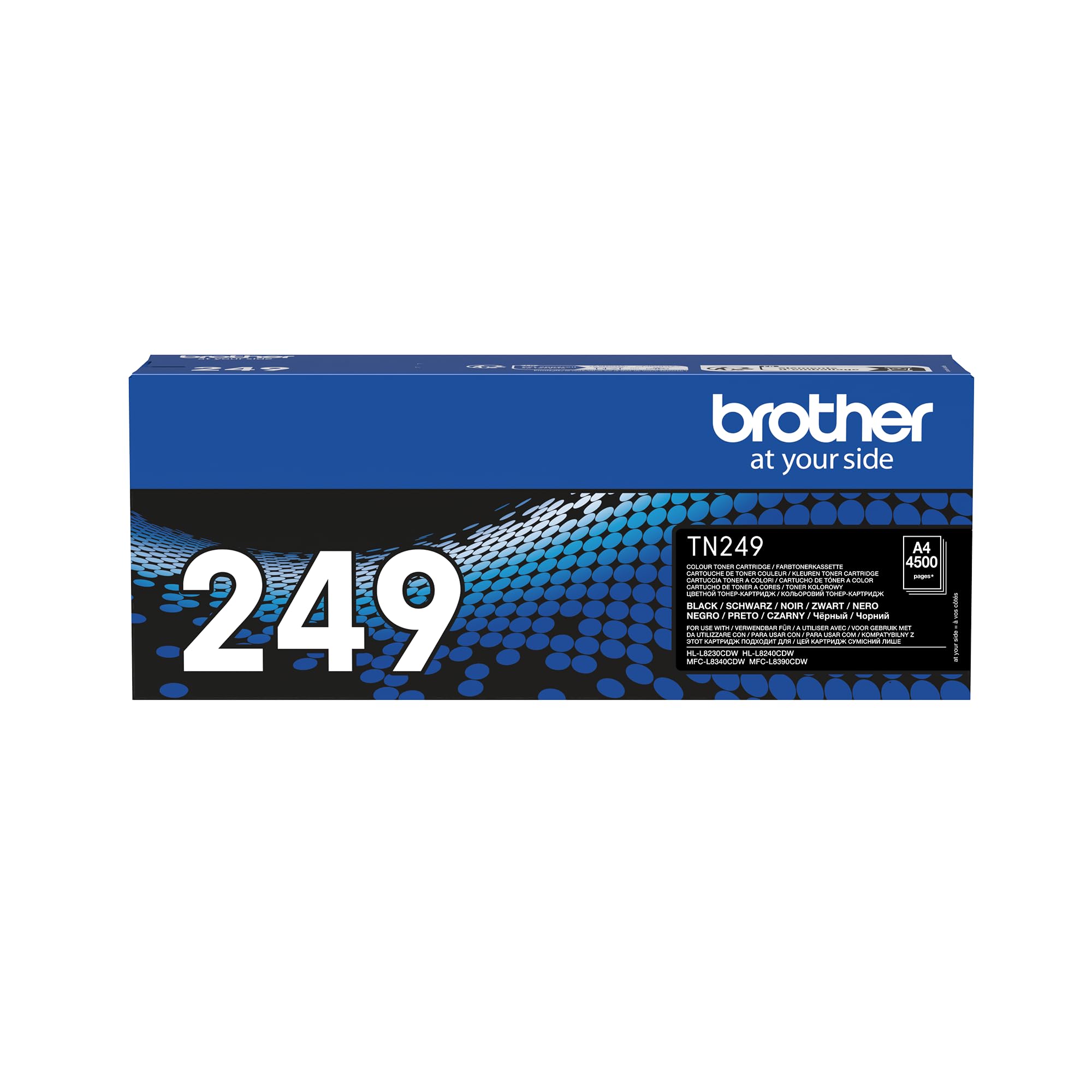 TN-249BK BLACK TONER CARTRIDGE