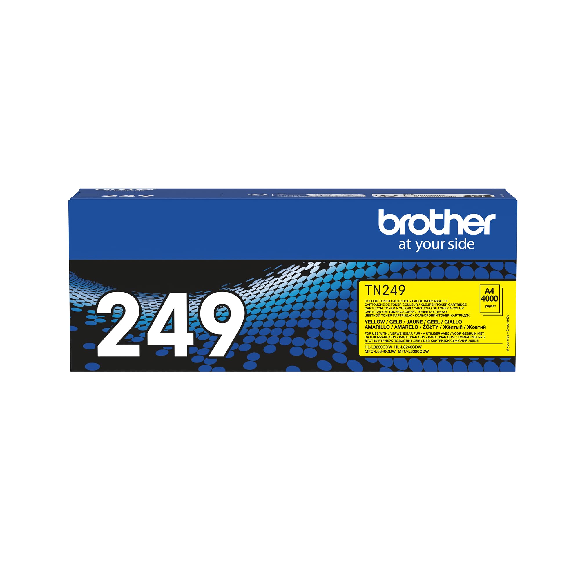 TN-249Y YELLOW TONER CARTRIDGE