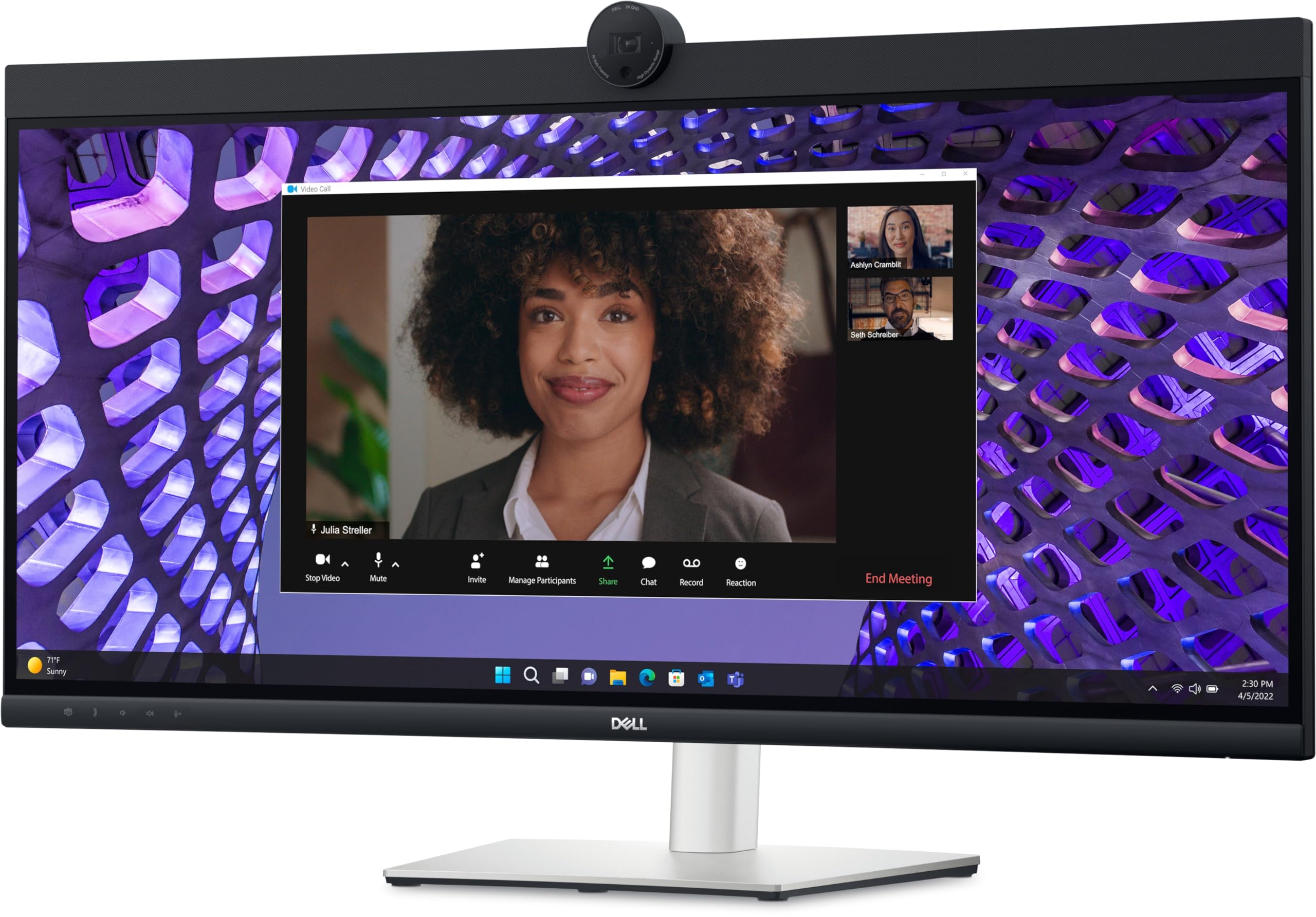34 CURVED VIDCONF MONITOR P3424WEB