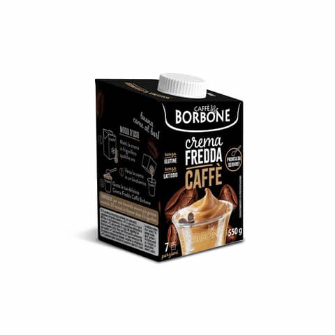 Crema fredda al caffè in conf. da 10 brick x 550 gr Caffe Borbone