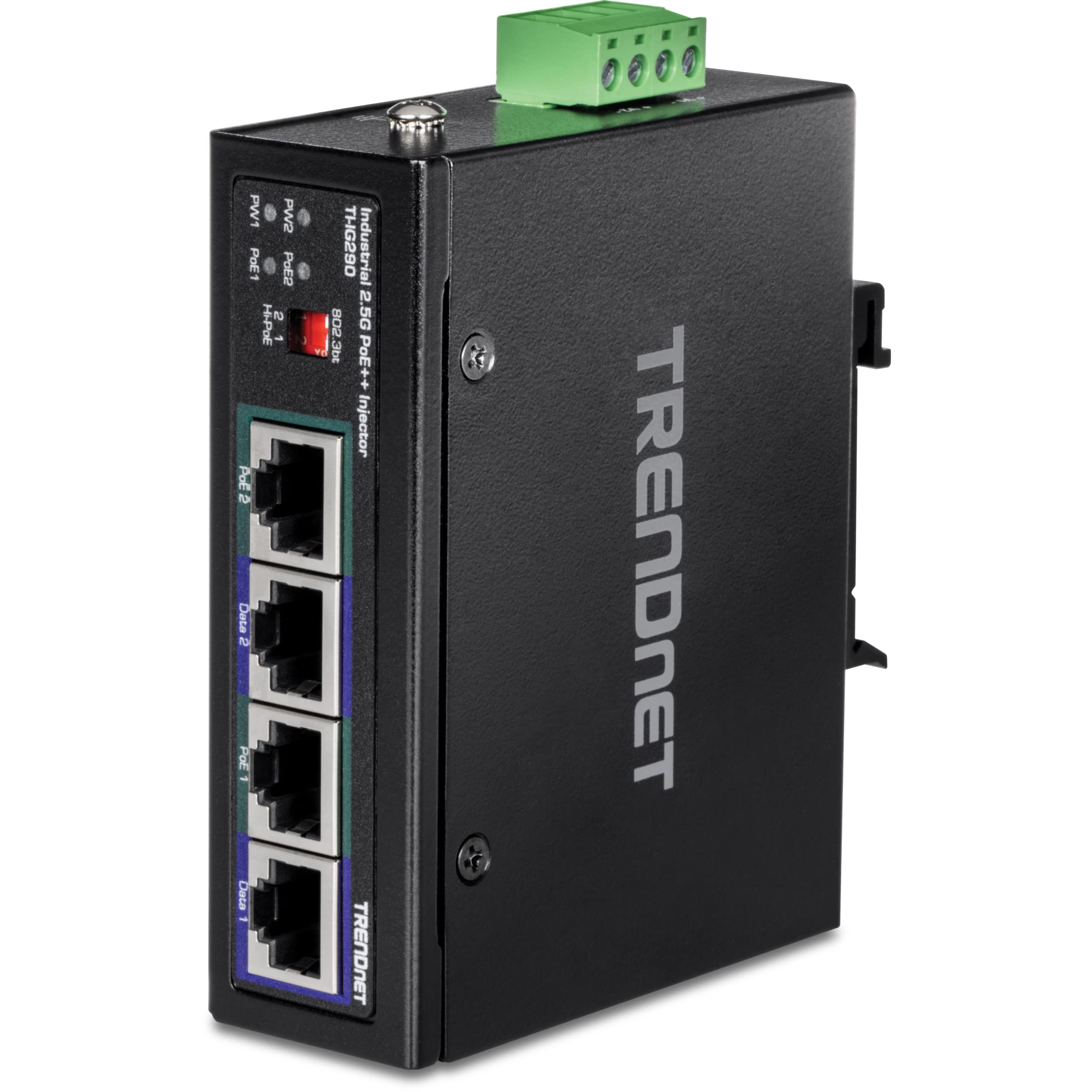 95W 2-PORT INDUSTRIAL 2.5G POE