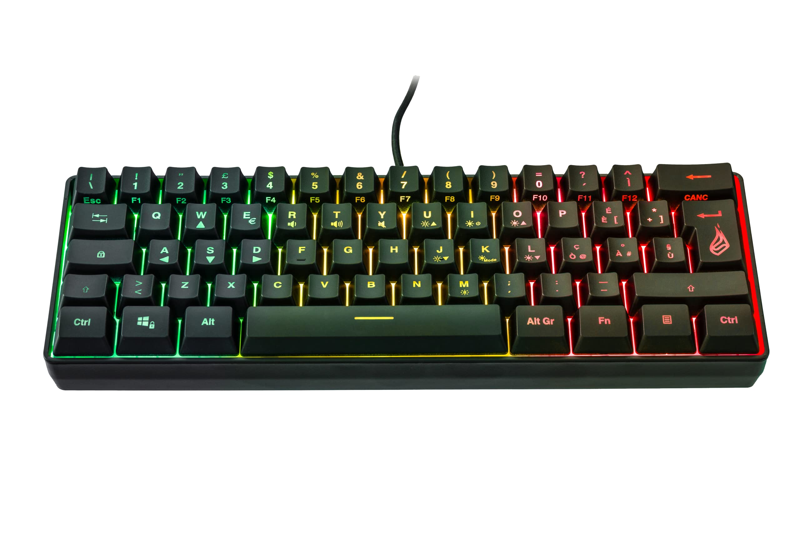 KEYBOARD KINGPIN X1 60  RGB GAMING