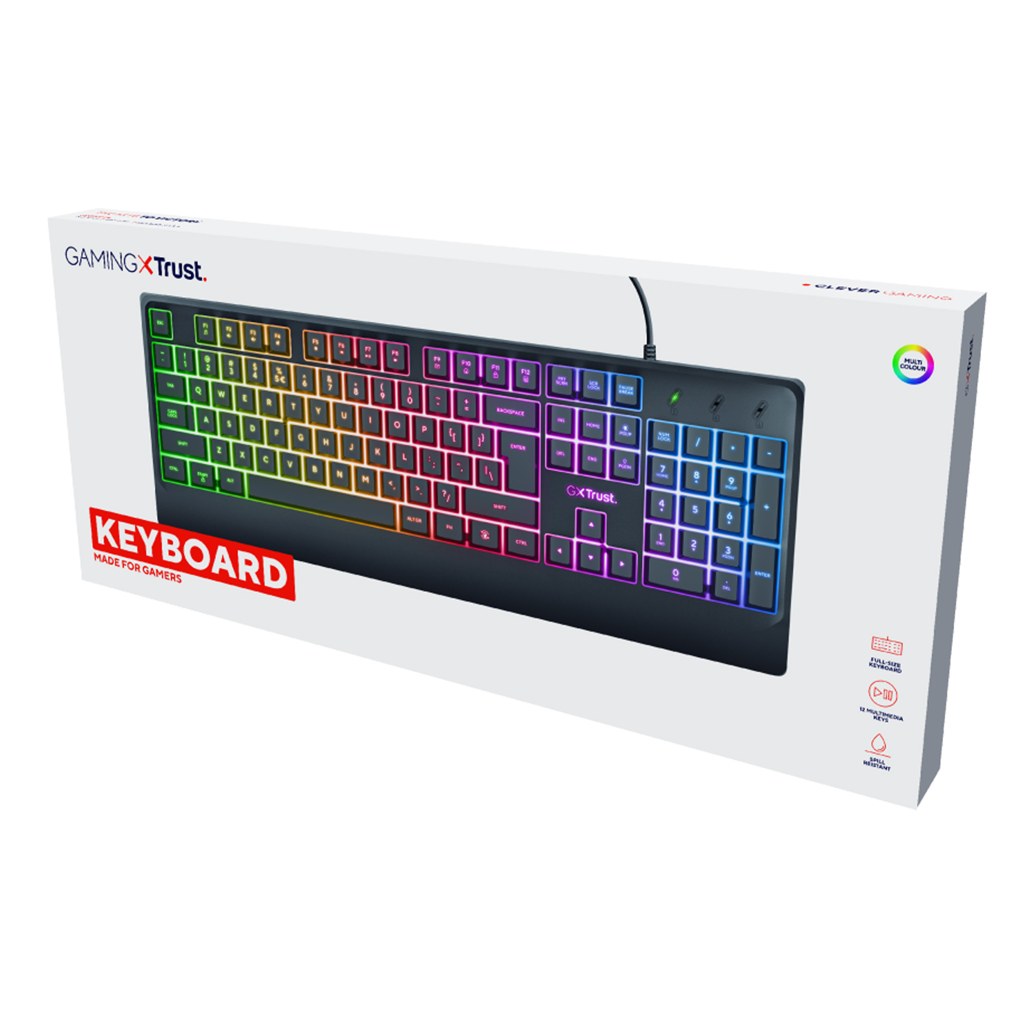 BASICS GAMING LED KEYBOARD IT