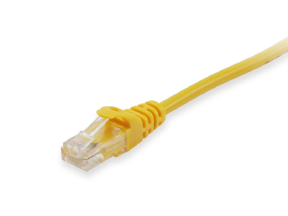 CAT.6A U/UTP PATCH CABLE, 1.0M, YEL