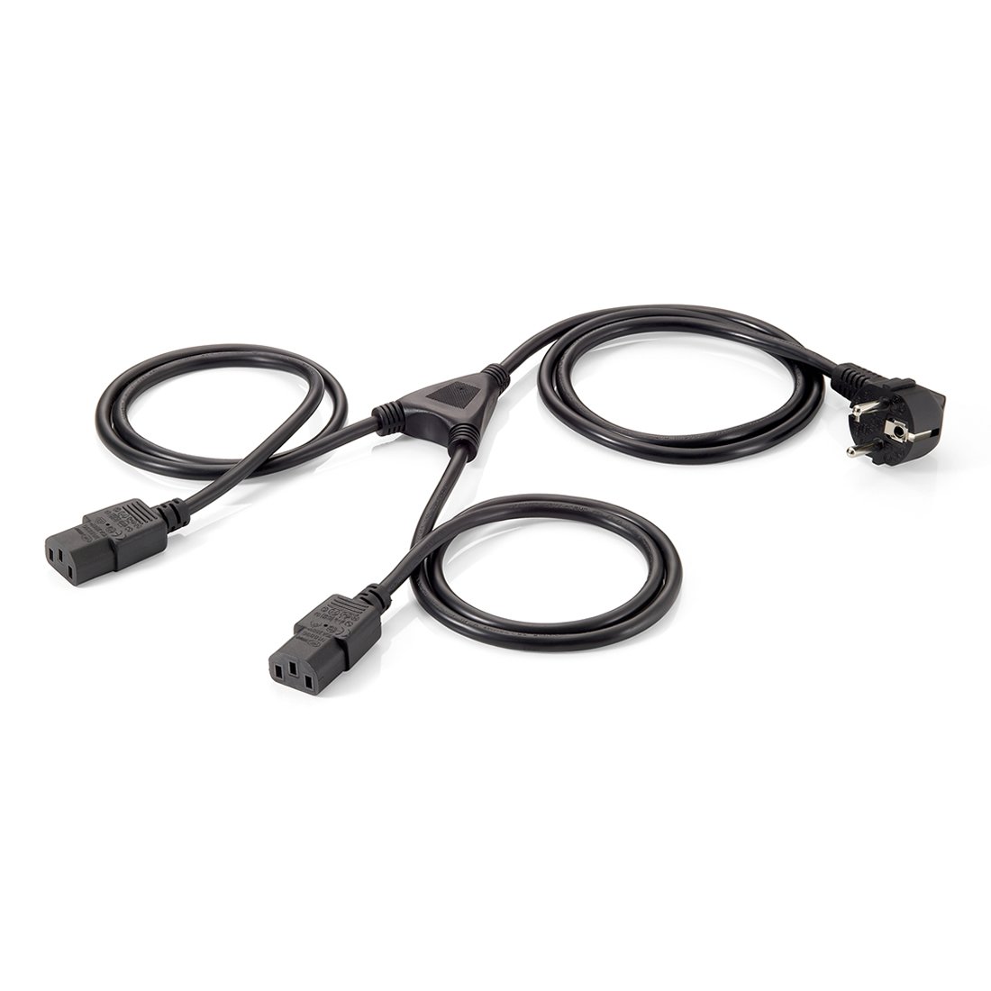 POWER CABLE Y-VERION 2 X IEC C13 TO