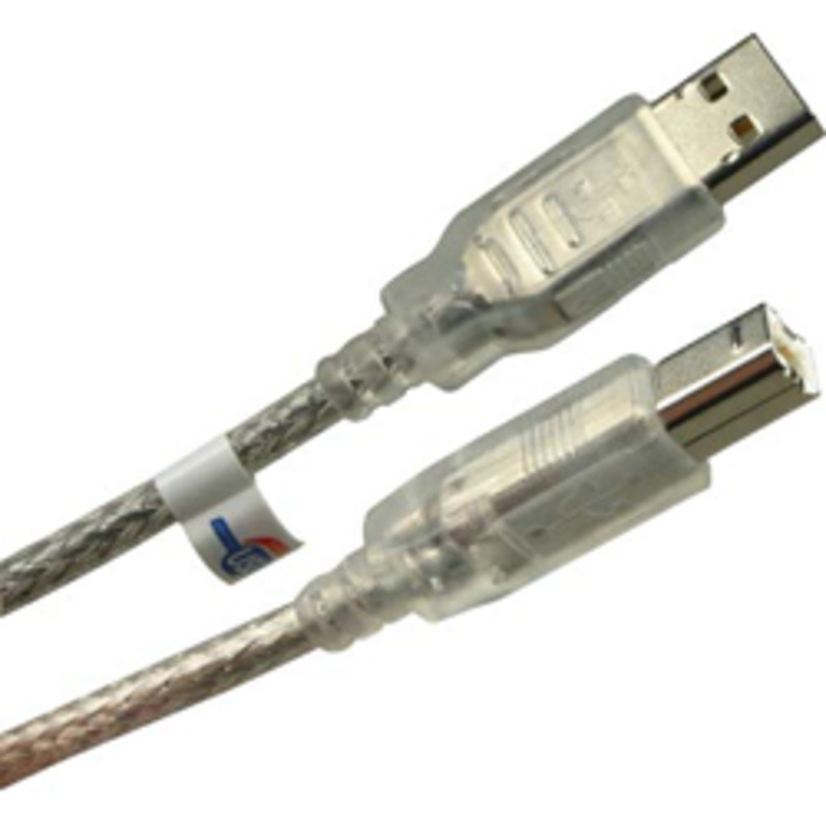 USB 2.0 CABLE A->B M/M 5,0M SILVER