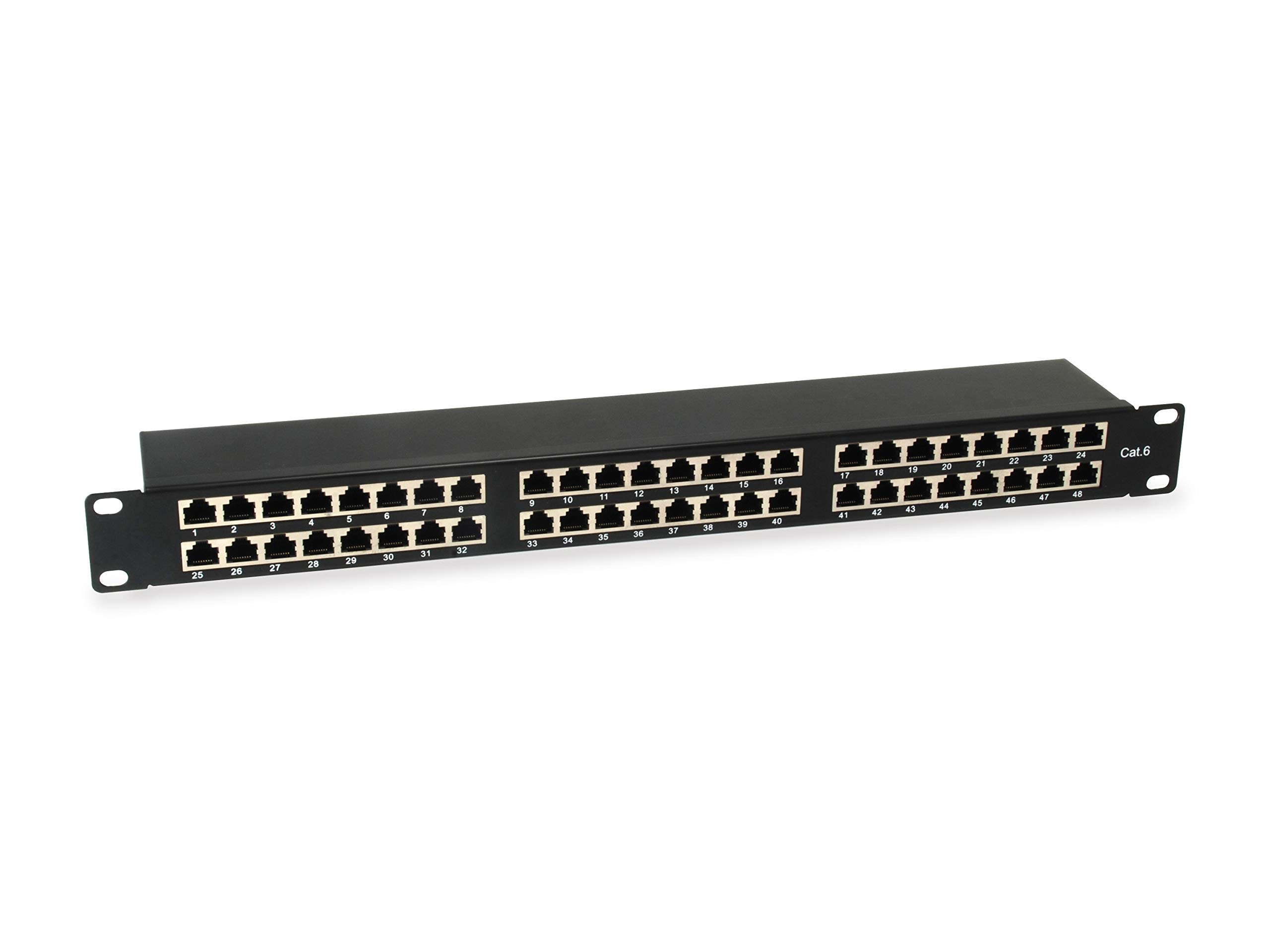 CAT.6 PATCH PANEL 48-PORT 19 INCH 1