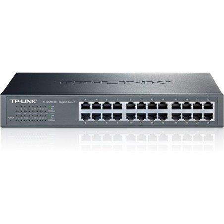 24 GIGABIT ETHERNET PORTS AND