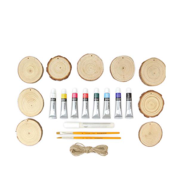 KIT  SIMPLY WOOD PAINTING