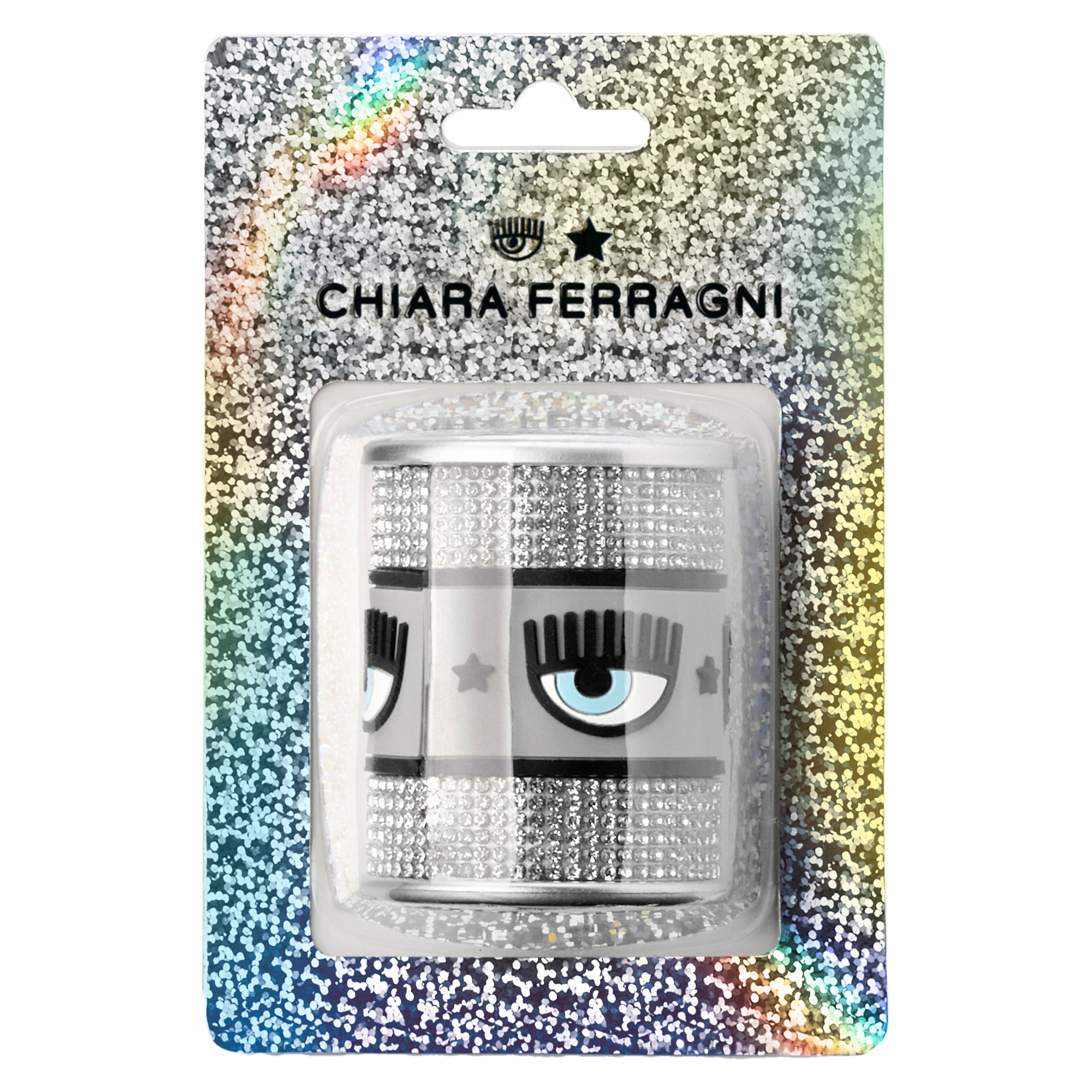 Temperamatite strass Chiara Ferragni collezione 2023 - 2 fori - 4,5 x 6 cm - Pigna