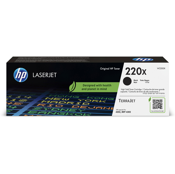 Hp - Cartuccia toner originale LaserJet HP 220X - Nero - W2200X - 7.500 pag