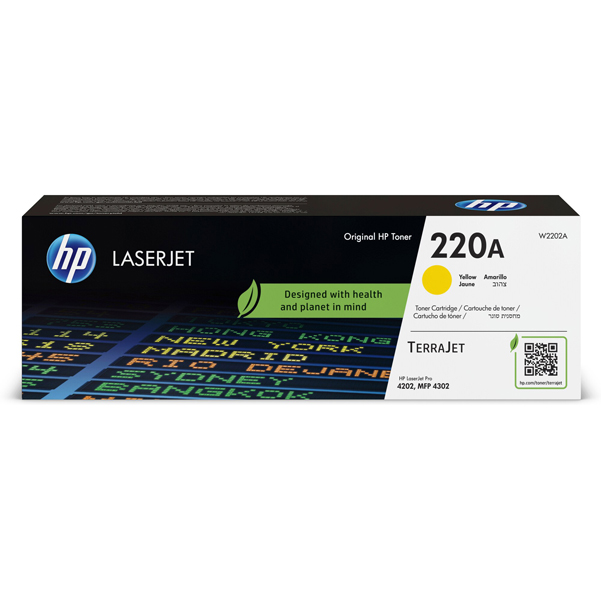 Hp - Cartuccia toner originale LaserJet HP 220A- Giallo - W2202A - 1.800 pag