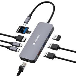 USB C MULTIPORT HUB 9 IN 1 HDMI 4K