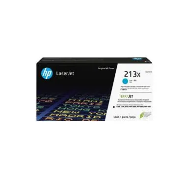 Hp - Cartuccia toner originale LaserJet HP 213X - Ciano - W2131X - 6.000 pag