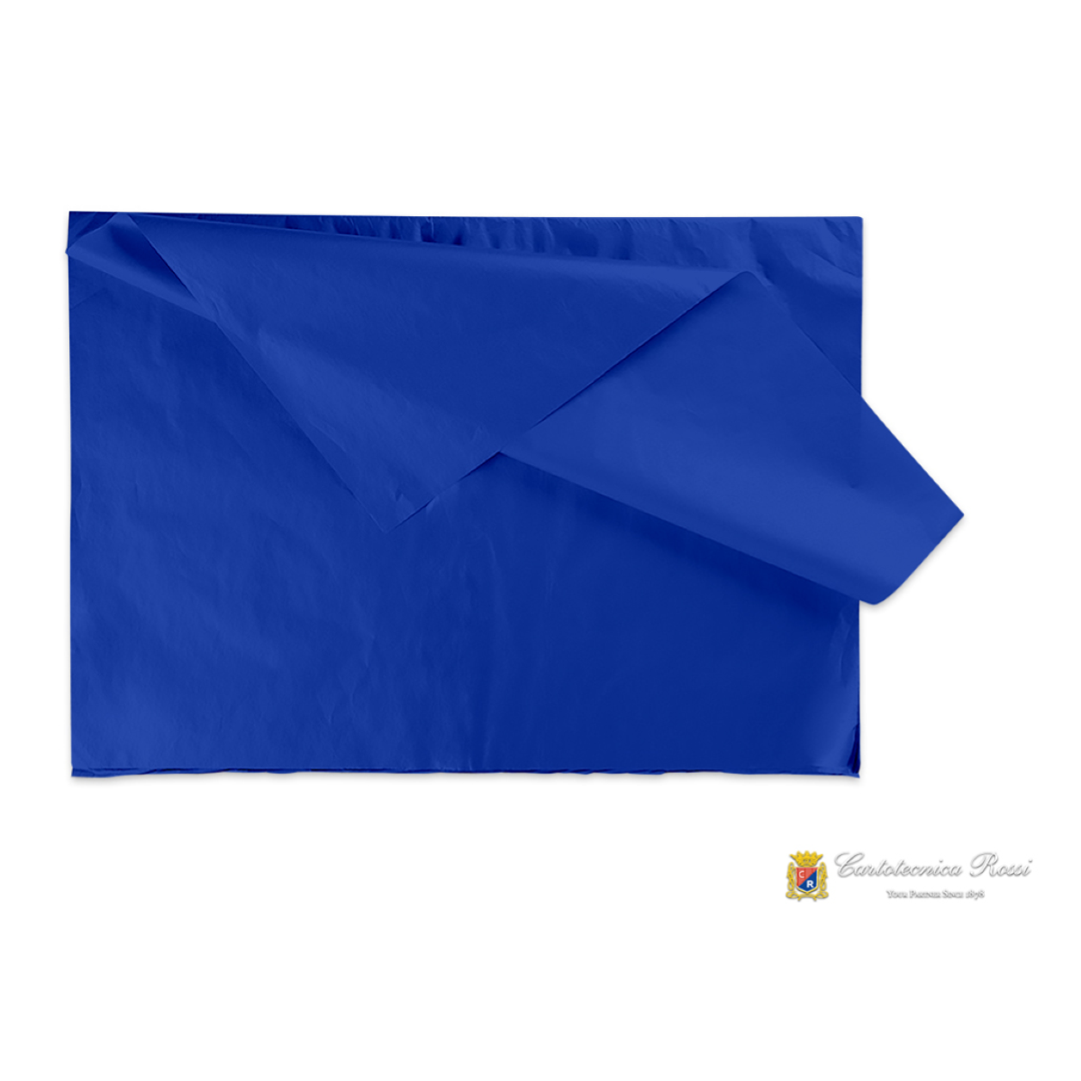 Carta velina gr.21 pz 24 fg.50x76 cm - blu oltremare